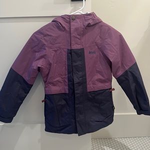 Ski outfit/set with pants and jacket girls size 8